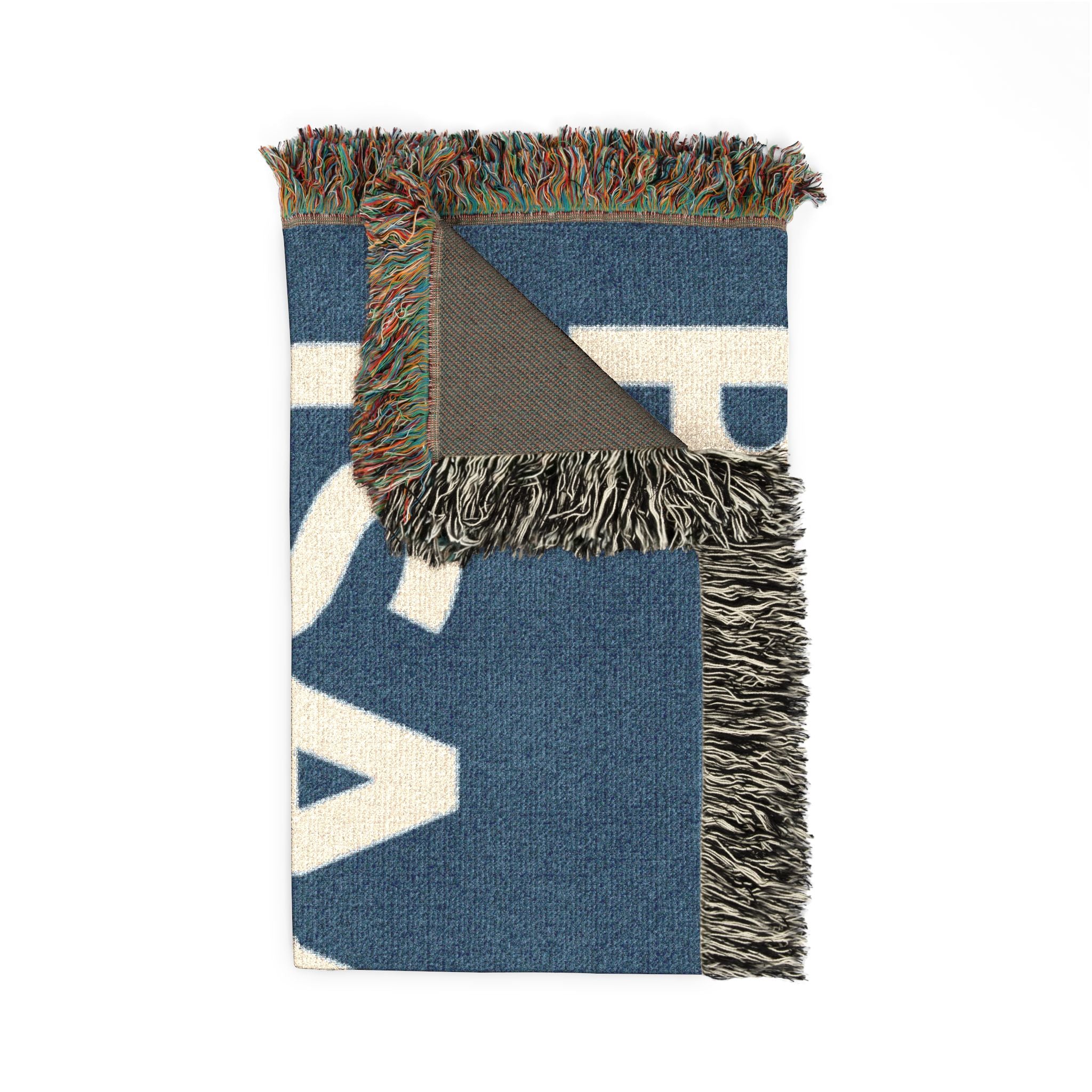Isaac's Pizza Woven Blanket — Retro Pizzeria Throw Blanket